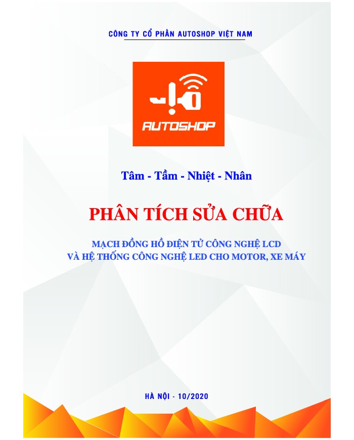 Tài liệu sửa chữa - Công nghệ LCD và LED xe máy
