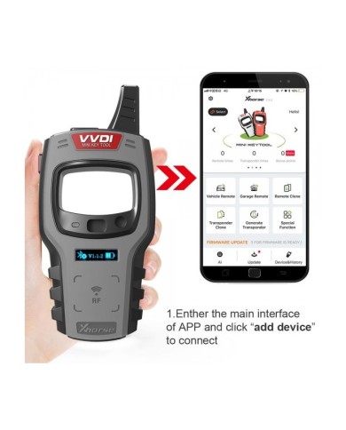 VVDI MINI TOOL - Renew và tạo chìa khóa smartkey VVDI MINI TOOL - Renew và tạo chìa khóa smartkey