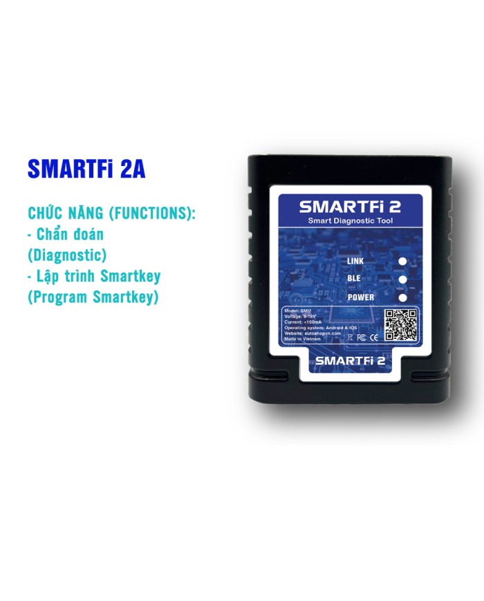 SMARTFi2 - Máy chẩn đoán lỗi thông minh SMARTFi2 - Máy chẩn đoán lỗi thông minh